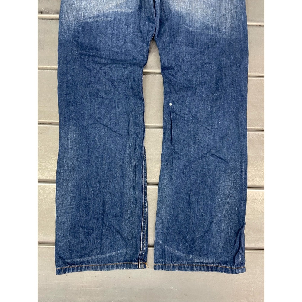 Levi's Men's Straight Jeans - Blue - Picture 16 of 16